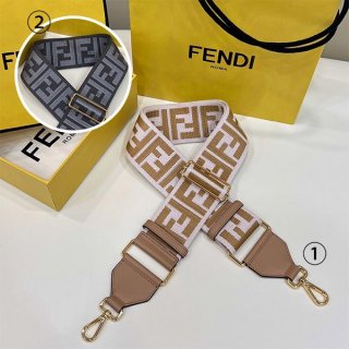 Fendi Strap You FF logo shoulder strap replica 2 colors 8AV386