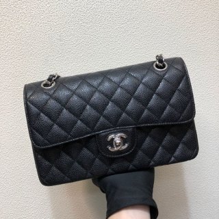 No customs duties Chanel caviar skin shoulder bag replica shz37479