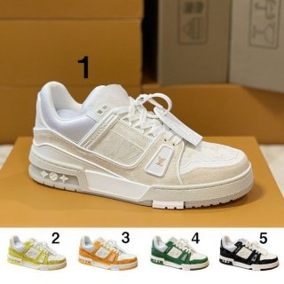 Very popular! Louis Vuitton Trainer Line Sneakers Replica 5 colors vuf73286