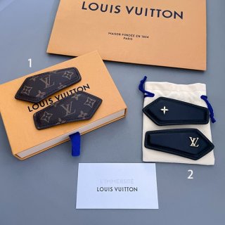 Louis Vuitton Backstage MNG 2-set Barrette Replica 2-color M02185 with Tracking