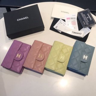 Stylish? Chanel Small Wallet N-grade Tri-fold Wallet shb73732