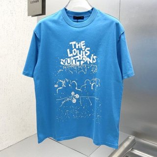 Hard to find Louis Vuitton LV concert print T-shirt replica vui92036
