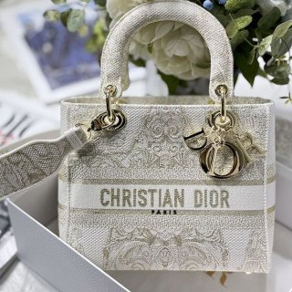 Cheap Dior LADY D-LITE Medium Bag with Tracking Deh91996