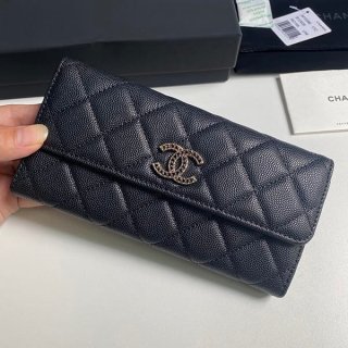 No. 1 in total sales! Chanel replica classic flap wallet long wallet shn23394