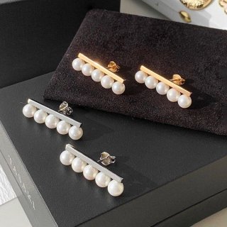 [Great Deal] Tasaki Replica Balance Plus Earrings 2 Colors Tan77096