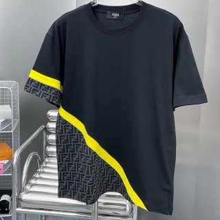 Rare Fendi Black Jersey T-shirt Fed37488