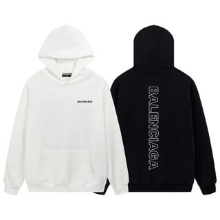 Perfect gift Balenciaga Replica Curly Fleece Logo Hoodie 2 colors bae87965