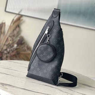 Louis Vuitton Sling Bag Monogram Replica Black Business M30936 with Tracking