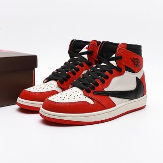 Extremely rare! Travis Chicago fake Nike Air Jordan 1 High sneakers