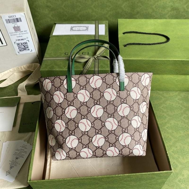The hottest topic! Gucci GG Baseball Replica Star Tote Bag gul22938