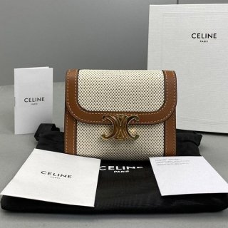 No. 1 in cumulative sales! Celine Small Flap Wallet Copy 10D782CLD_04LV