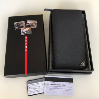Hard to find Prada ★ Super hard to find Saffiano wallet replica puw41809