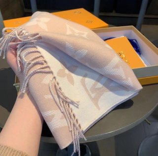 New color ☆ Rare Louis Vuitton cashmere scarf replica M76966
