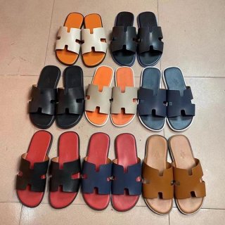 New color ☆ Rare Hermes Santorini Hermes Sandals Replica 9 colors erq17547