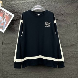 Love at first sight? Loewe Anagram Embroidery Sweatshirt Replica loc84762