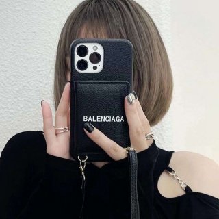 Hard to find Balenciaga iPhone case with card slots bax20780