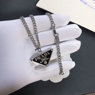 New Prada Symbol Necklace Replica Shipping Included PUD59015