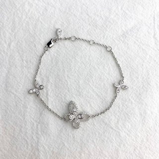 Competitive Graff Butterfly Replica Silhouette Diamond Mini Bracelet RGB466