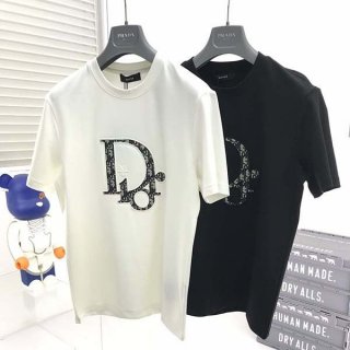 New sale Dior cotton jersey short sleeve T-shirt copy den77120