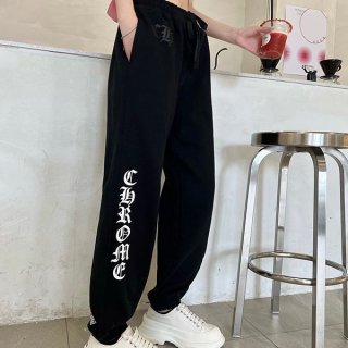 [Not available in Japan] Chrome Hearts Logo Sweatpants Sweatshirt Replica Kuz23892