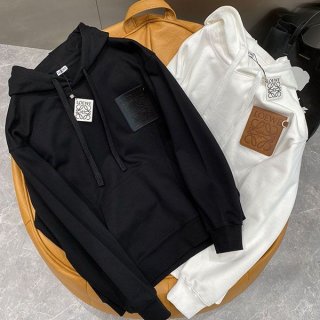 Hard to find Loewe logo hoodie replica loe75981