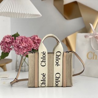 Popular Chloe WOODY replica medium tote bag in 5 sizes chu55762
