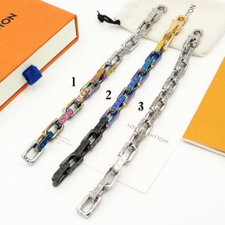 Love at first sight? Louis Vuitton Bracelet? Damier Monogram Chain Bracelet Replica 3 colors vuu65863