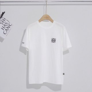 The hottest topic! Loewe Anagram Logo Cotton Short Sleeve T-shirt Copy H526Y22J261