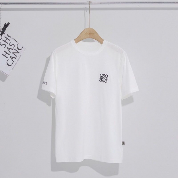 The hottest topic! Loewe Anagram Logo Cotton Short Sleeve T-shirt Copy H526Y22J261