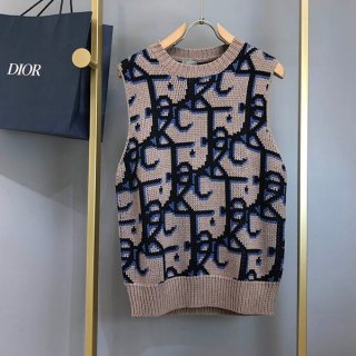 Cactus Jack Dior Replica Oversized Sleeveless Sweater 283M654AT357_C185