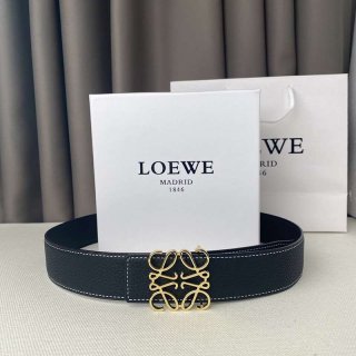 21AW New Arrival [LOEWE] Calf Leather Anagram Buckle Reversible Belt [Tracking Included] loc76642