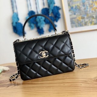 Very popular all over the world ★ Chanel top handle flap shoulder bag replica sha34067
