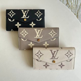 Extremely rare! Louis Vuitton Portefeuille Sarah replica long wallet in 3 colors M81049