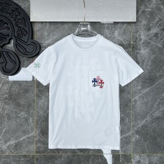 2022SS New Chrome Hearts Cross T-shirt Replica ★ Kuh46600