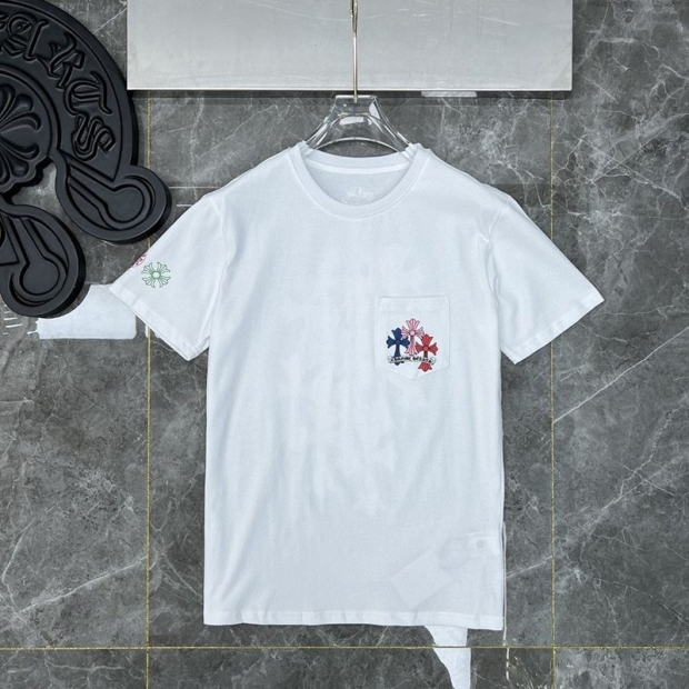 2022SS New Chrome Hearts Cross T-shirt Replica ★ Kuh46600