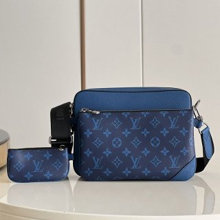 No. 1 in cumulative total sales! Louis Vuitton Trio Messenger Bag Replica Cobalt Blue M30848