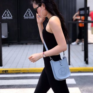 Very popular! Hermes Evelyn TPM 16 shoulder bag copy ero18156
