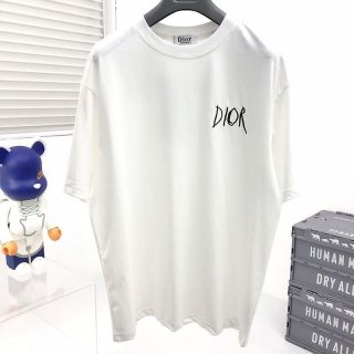 New Dior T-shirt for Spring/Summer, Replica Linen Cotton Jersey dec20394