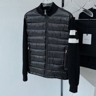 Classic and popular Moncler copy knitted cuff down jacket ☆ 2 colors mok62727