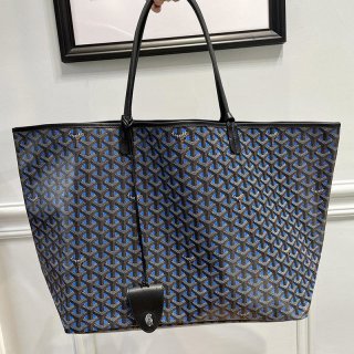 Very popular Goyard Saint Louis GM Silver Tote Bag Replica Gou17892