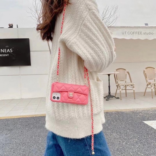 New sale Chanel smartphone case replica iPhone 11/12/13 case shb90611