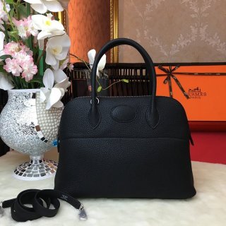 [Free Shipping] Hermes Replica Bolide 31 Etoupe Silver Hardware erf67178