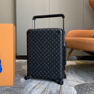 [Popular trolley] Louis Vuitton Horizon 55 suitcase copy ★ Black Monogram M23002