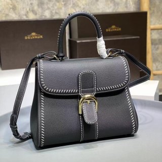 Best Price Guarantee Delvaux Replica Calfskin Brillant MM Shoulder Handbag Deo91358