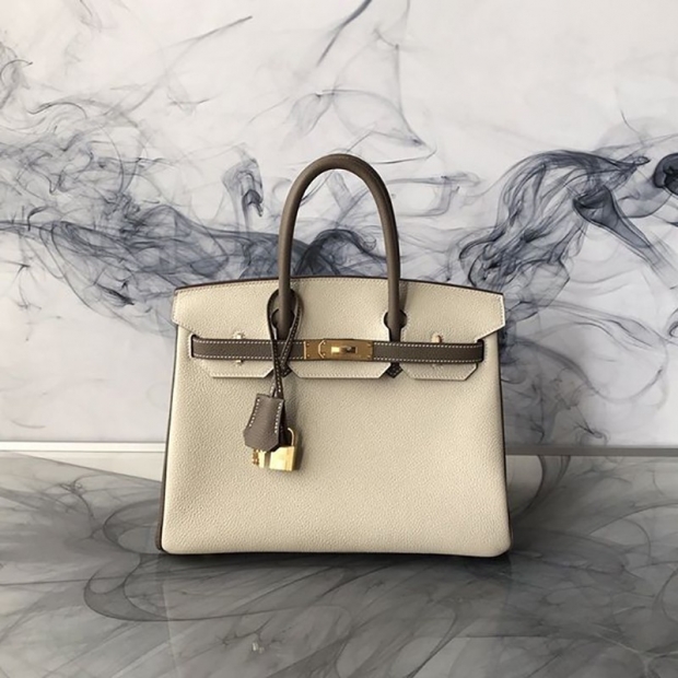 No customs duties Hermes Birkin 25 Birkin 30 fake rose gold hardware erf21599