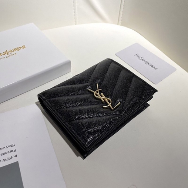 The hot topic! Saint Laurent ☆ Long-awaited 3-fold mini wallet replica Sac54529