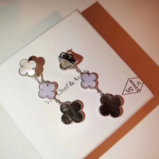 Van Cleef & Arpels Magic Replica Alhambra Earrings, 3 Motifs VCARD79000
