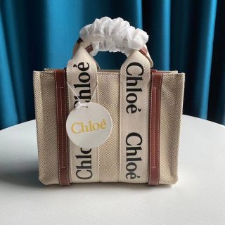 Free shipping Chloe Woody fake Woody shopping bag handbag CHP60127