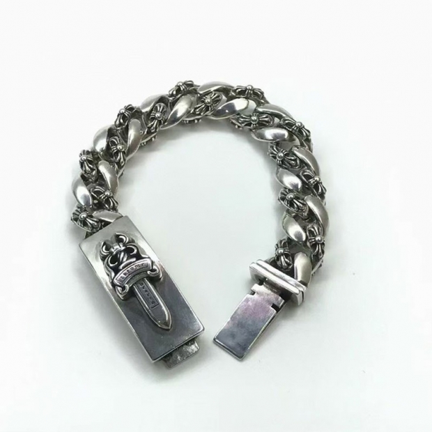 Hard to find Chrome Hearts/ID Dagger Bracelet Replica Fancy Kua57742