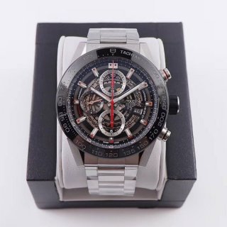 ★Tax/Shipping included★Tag Heuer Carrera Replica Automatic Skeleton Dial TAa73298